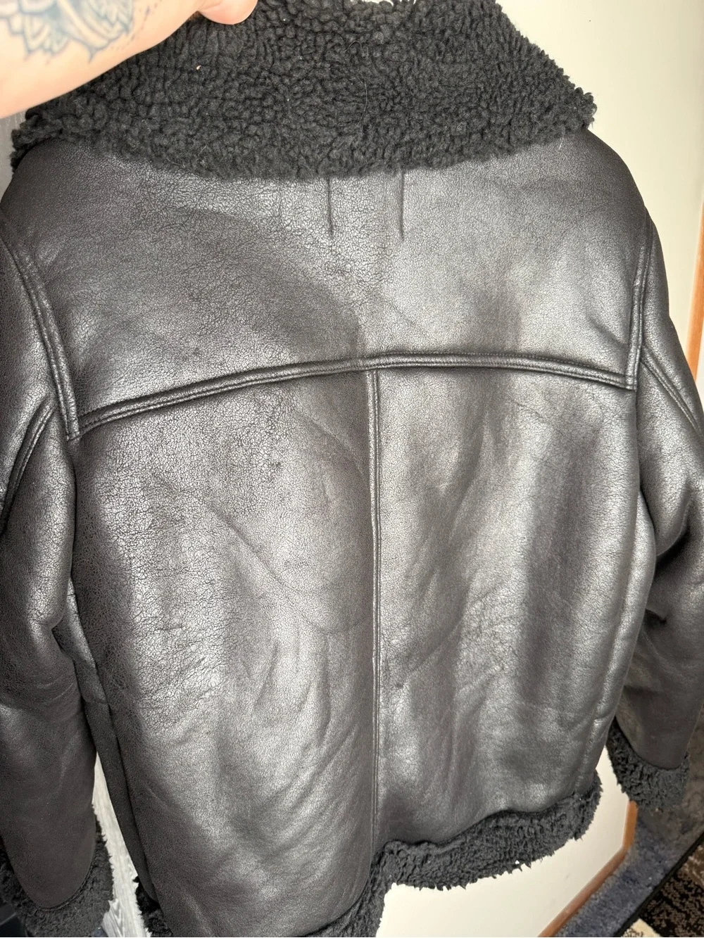 H&M oversized Moto jacket - Picture 8 of 9